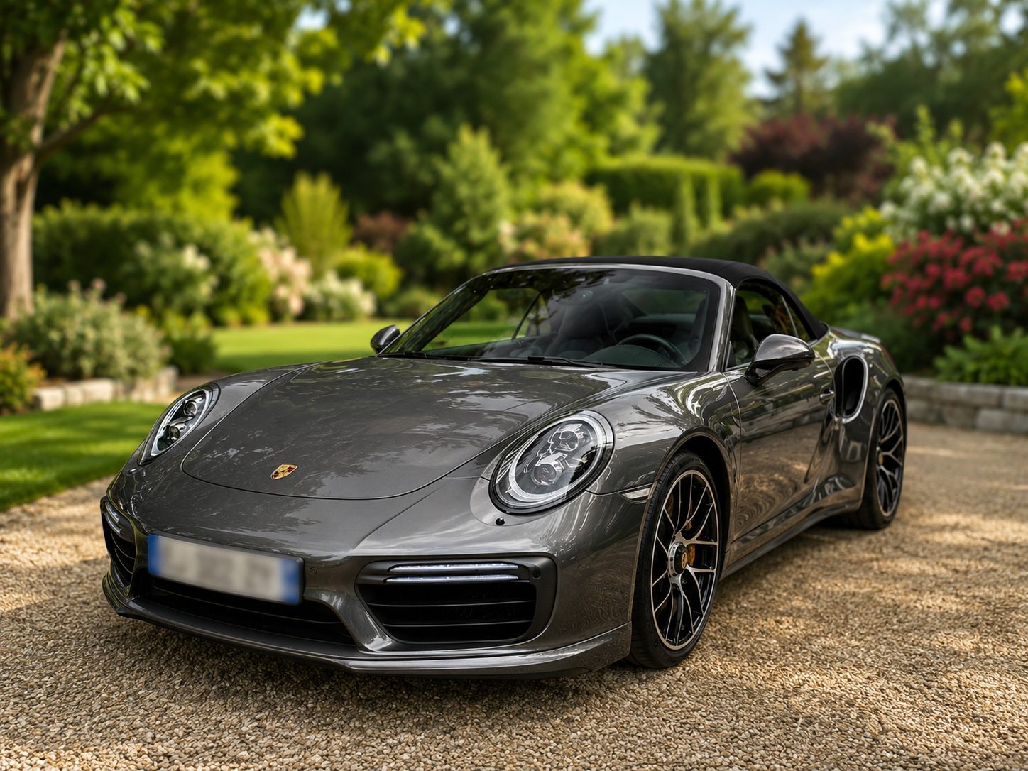 Porsche 911 Turbo Cabriolet avec PPF — Skinwraps